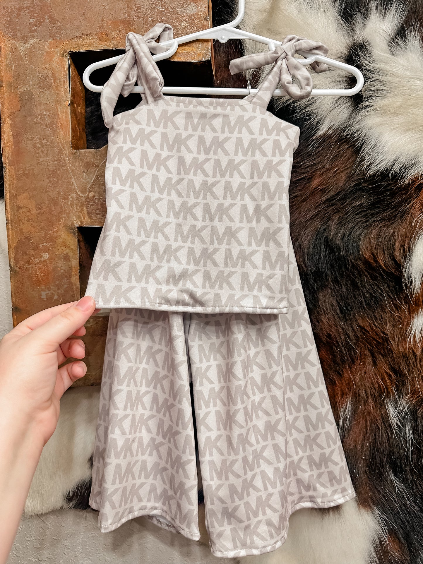 12/18M Tube Top w/ Straps & Flow Pants