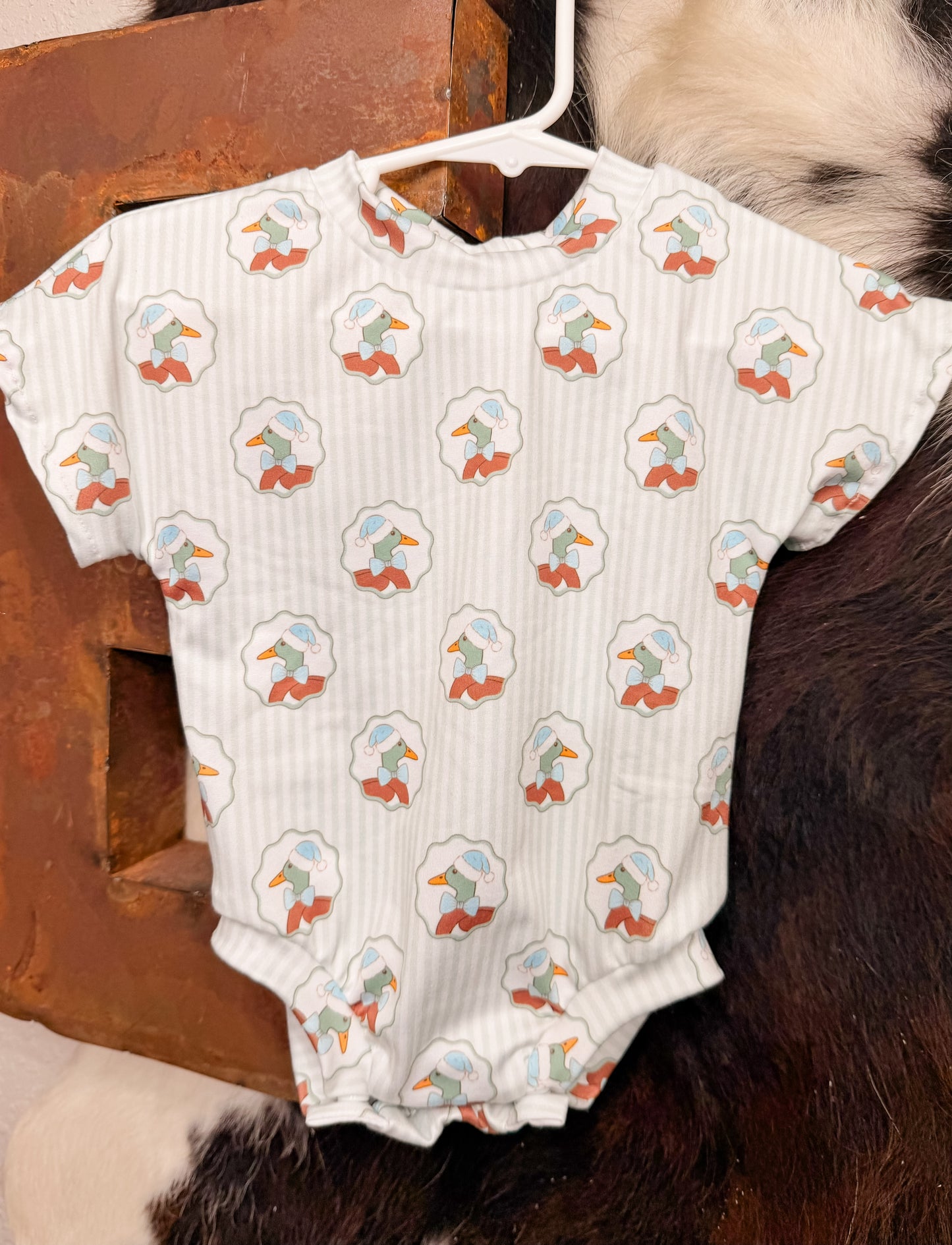 0/3M Bubble Onesie w/ Snaps