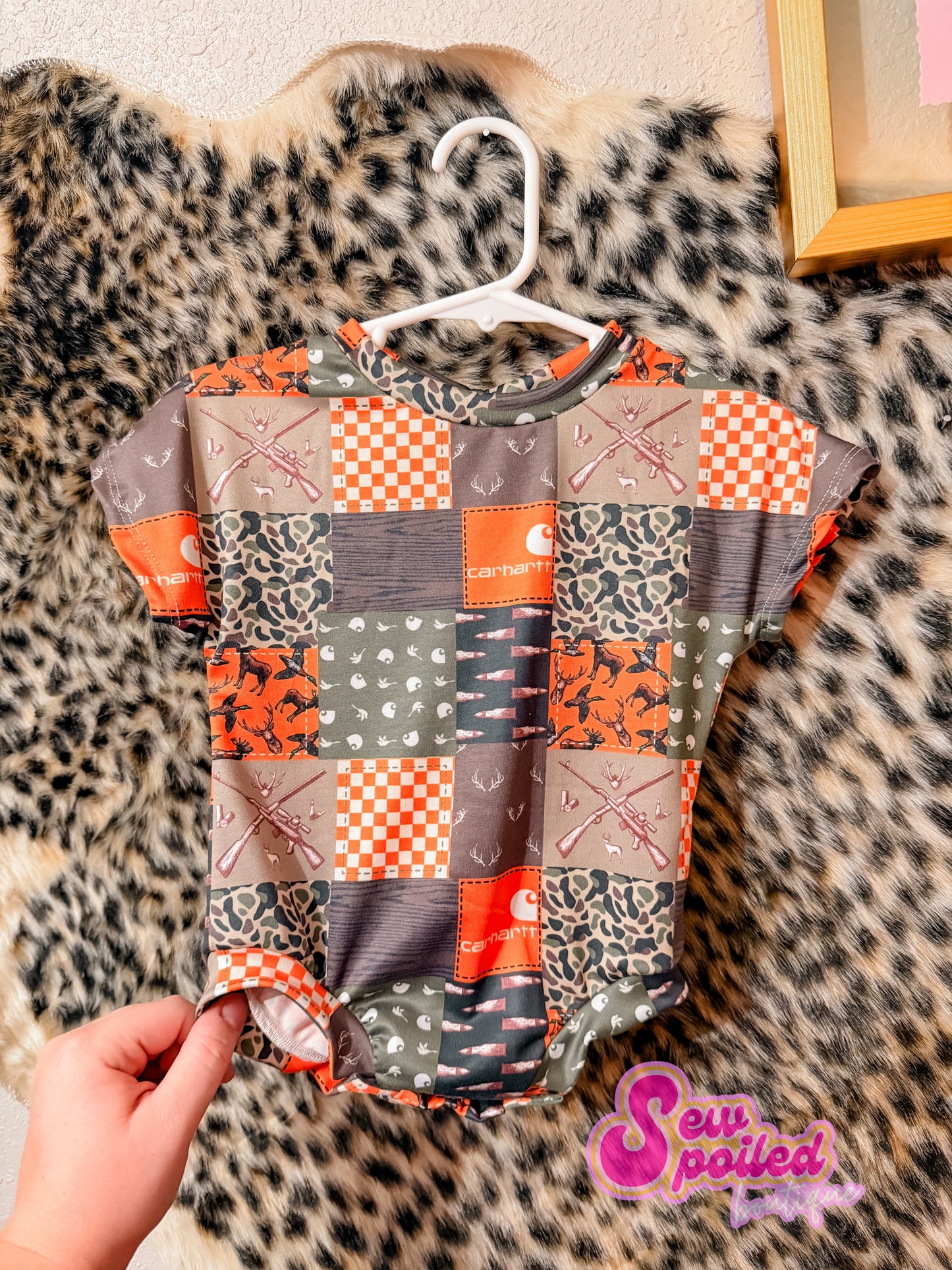 3/6M Bubble Onesie (w/ snaps)