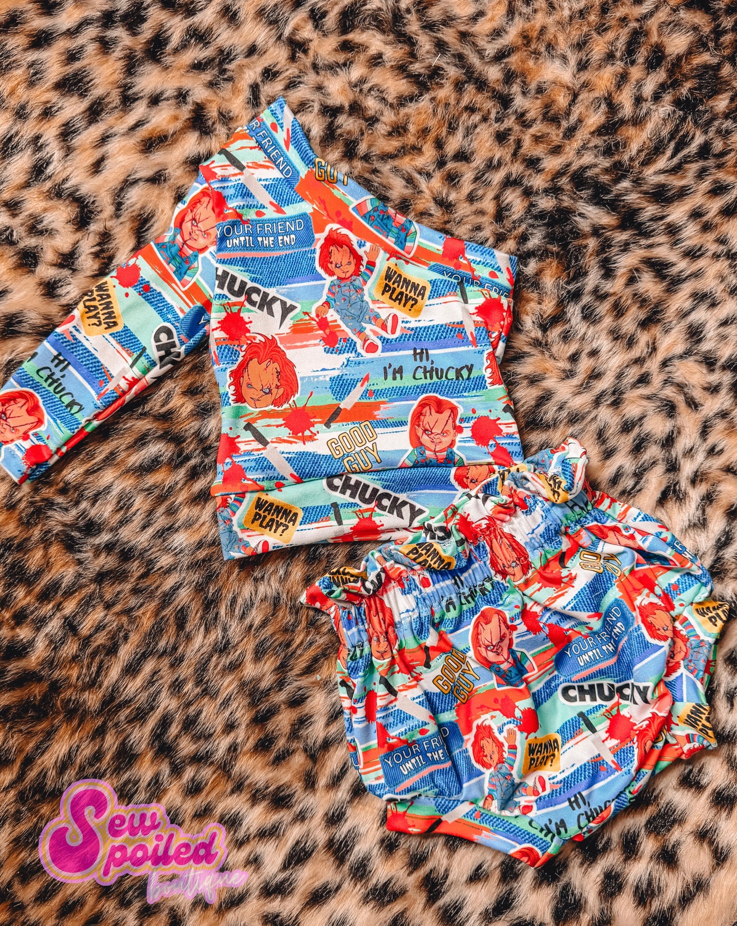 6/9M Charlotte Top & Bloomers