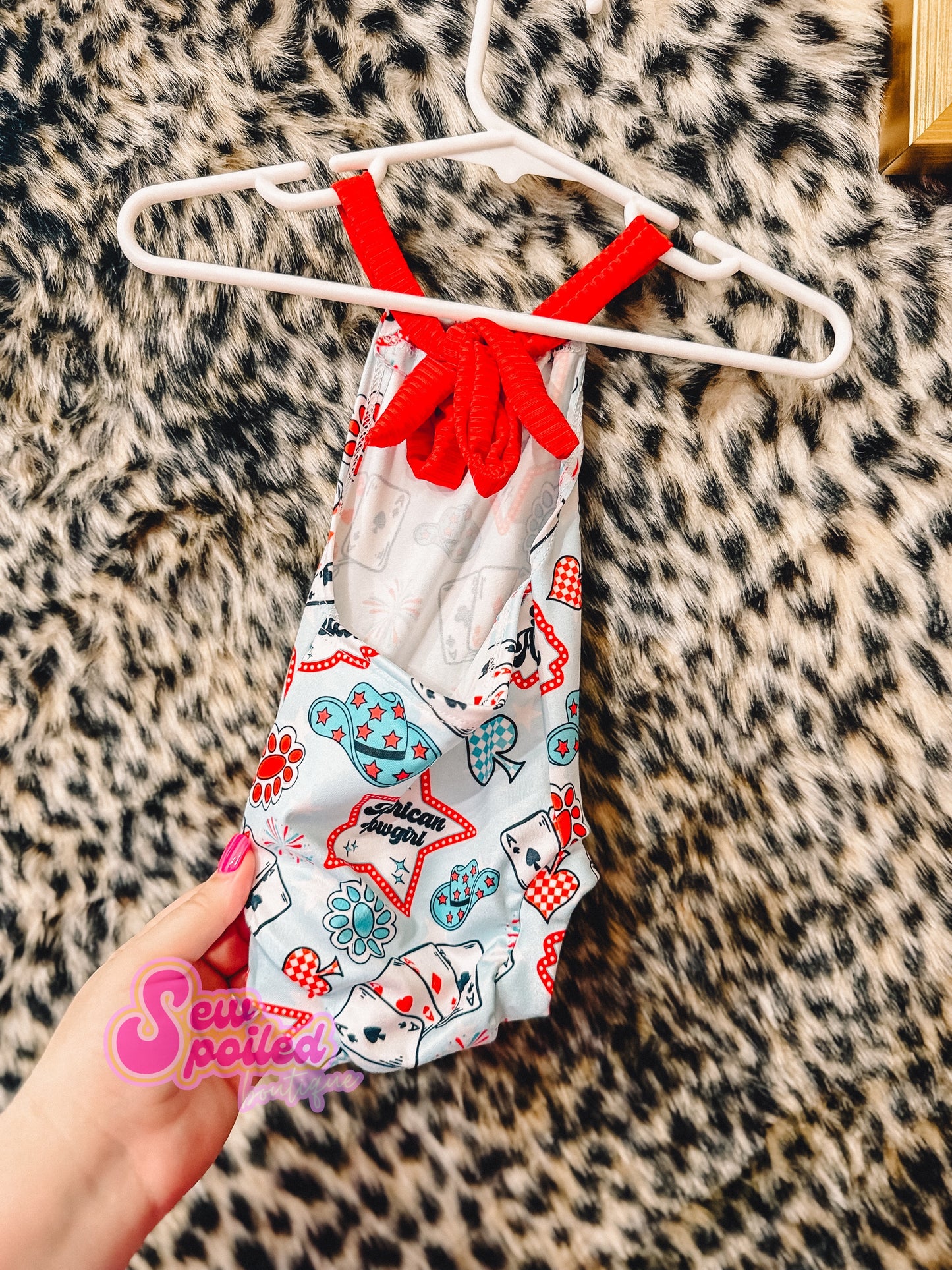 0/3M Halter Romper