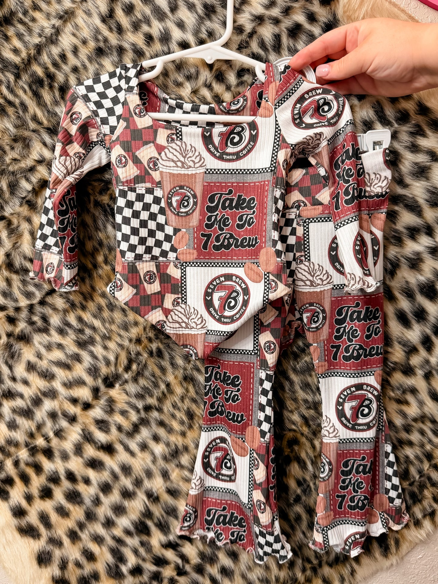 9/12M Bianca Top & Flare Pants Set