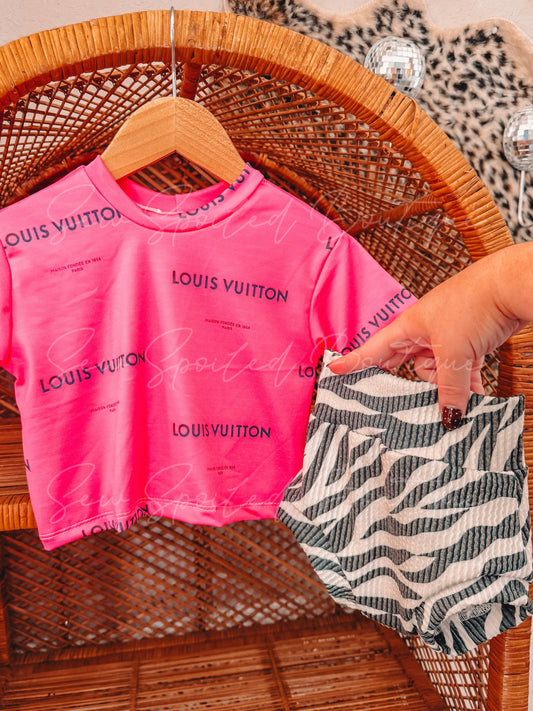 6/9M Oversized Tee & Bummies