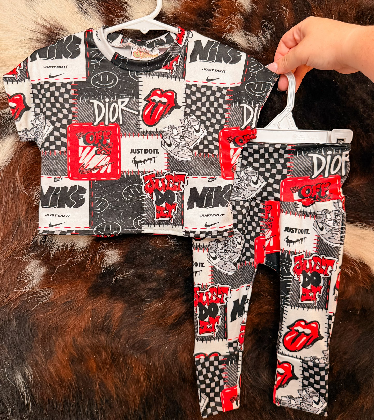 3/6M Willow Tee (NON CROPPED) & Joggers Set