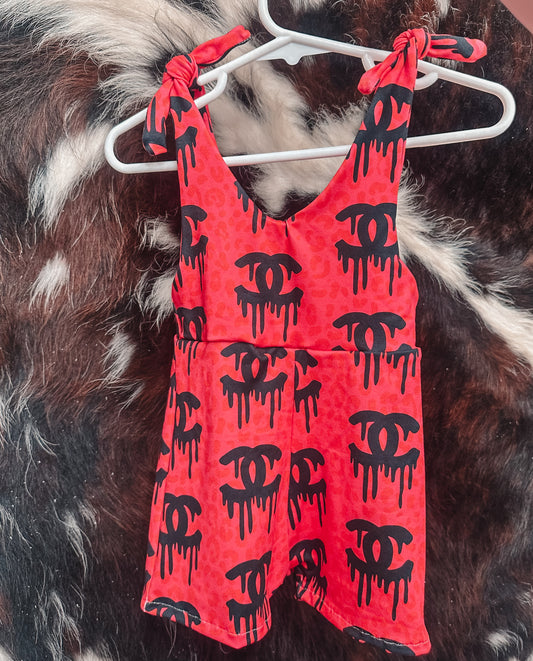 6/9M Petal Shorts Romper