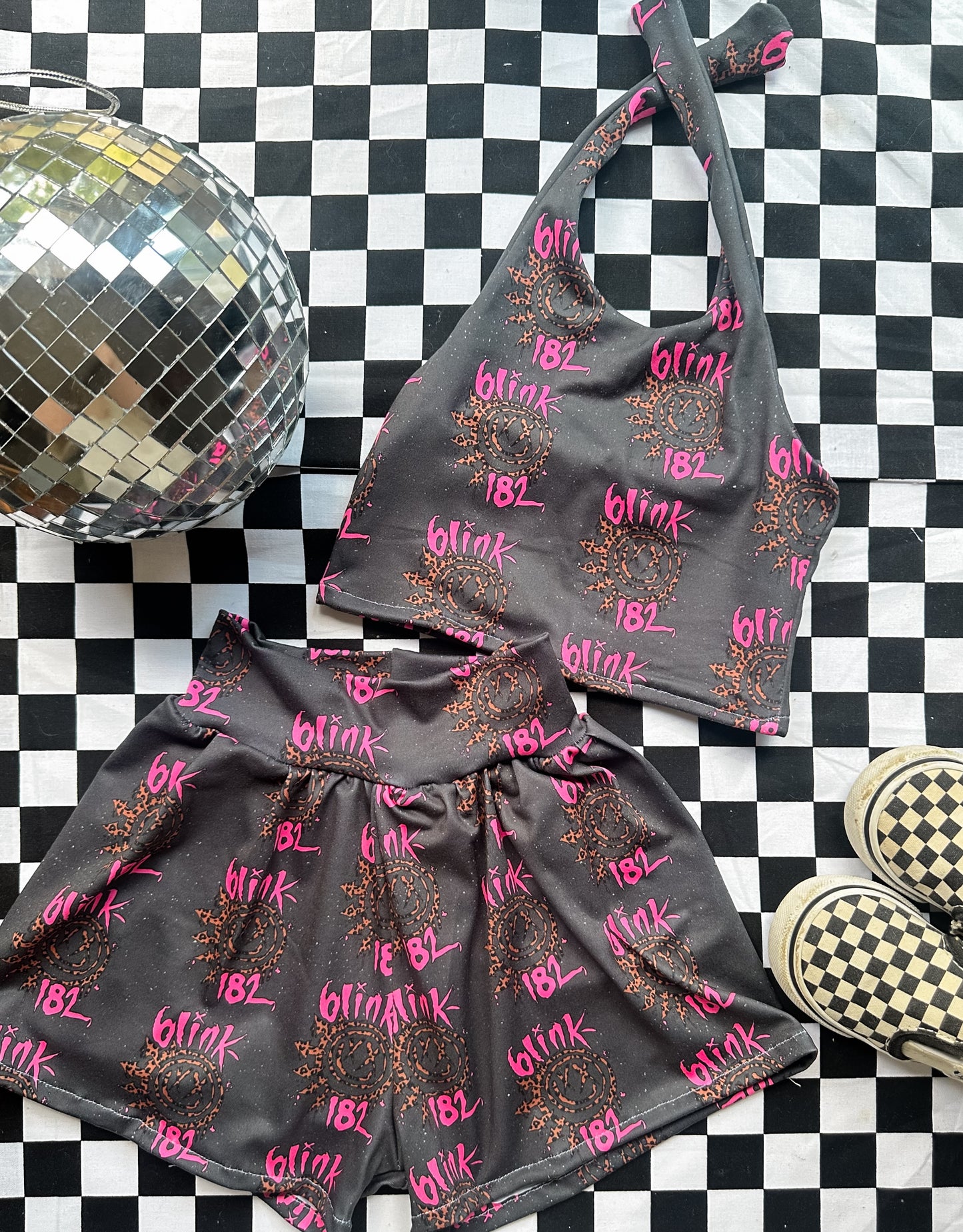 18/24M Flow Shorts & Halter Top Set