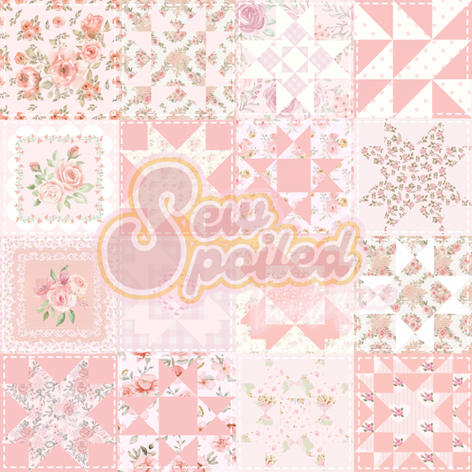 Quilted Rose Seamless