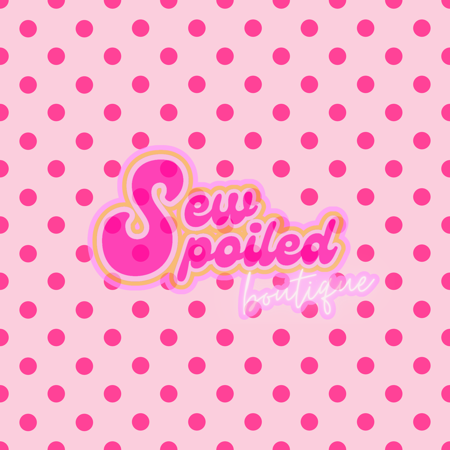 Pink Polka Dot Seamless