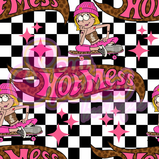Hot Mess Lizzie Seamless