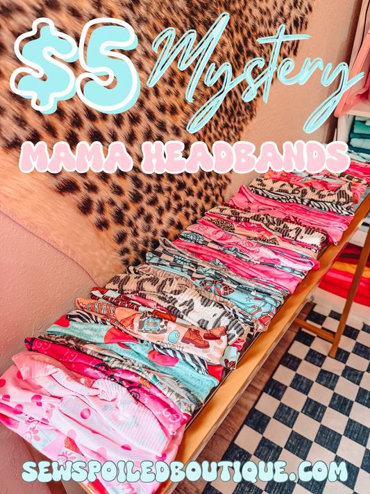 MYSTERY MAMA HEADBANDS