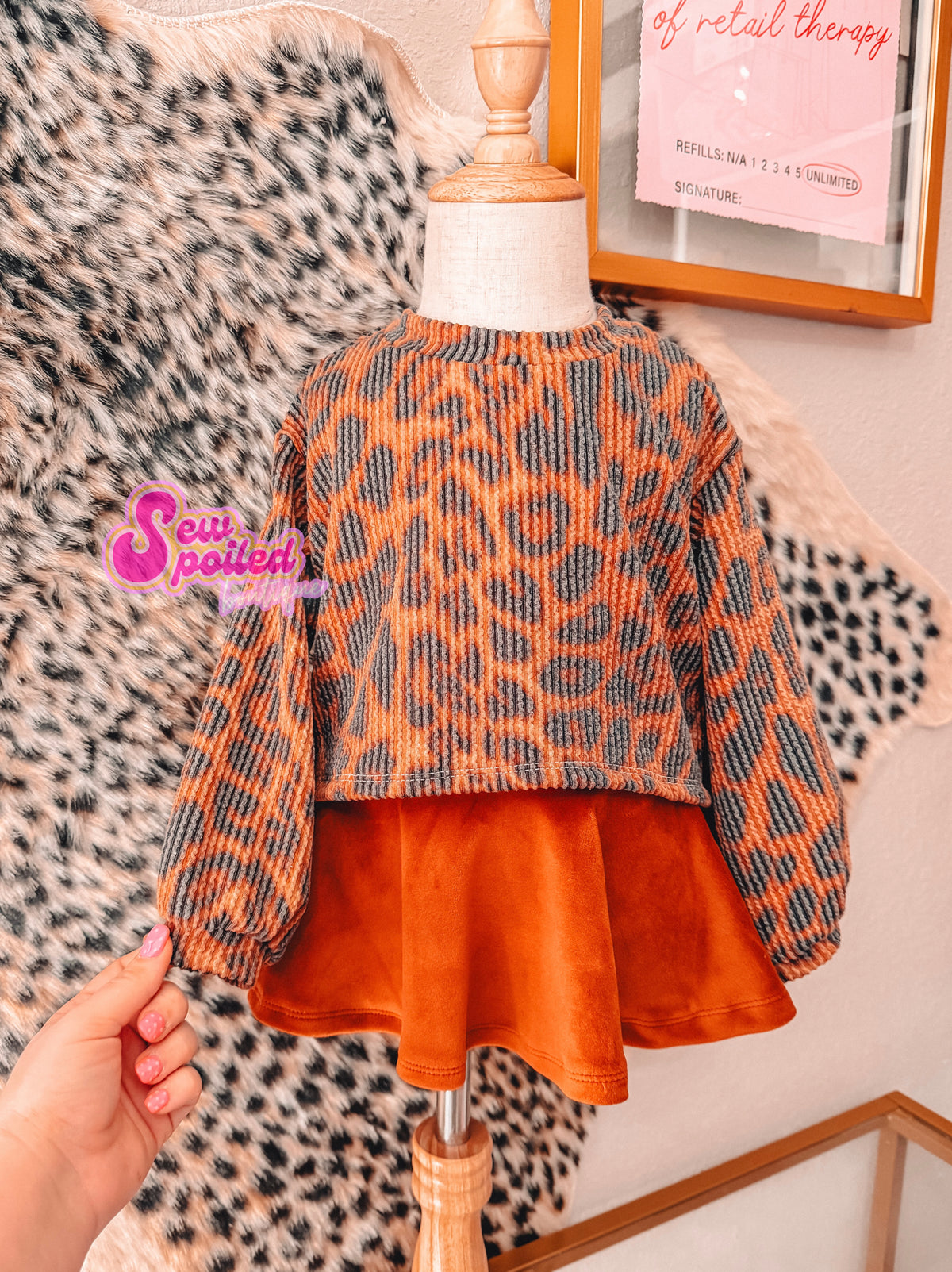 3T Ilona Top & Skirted Bummies