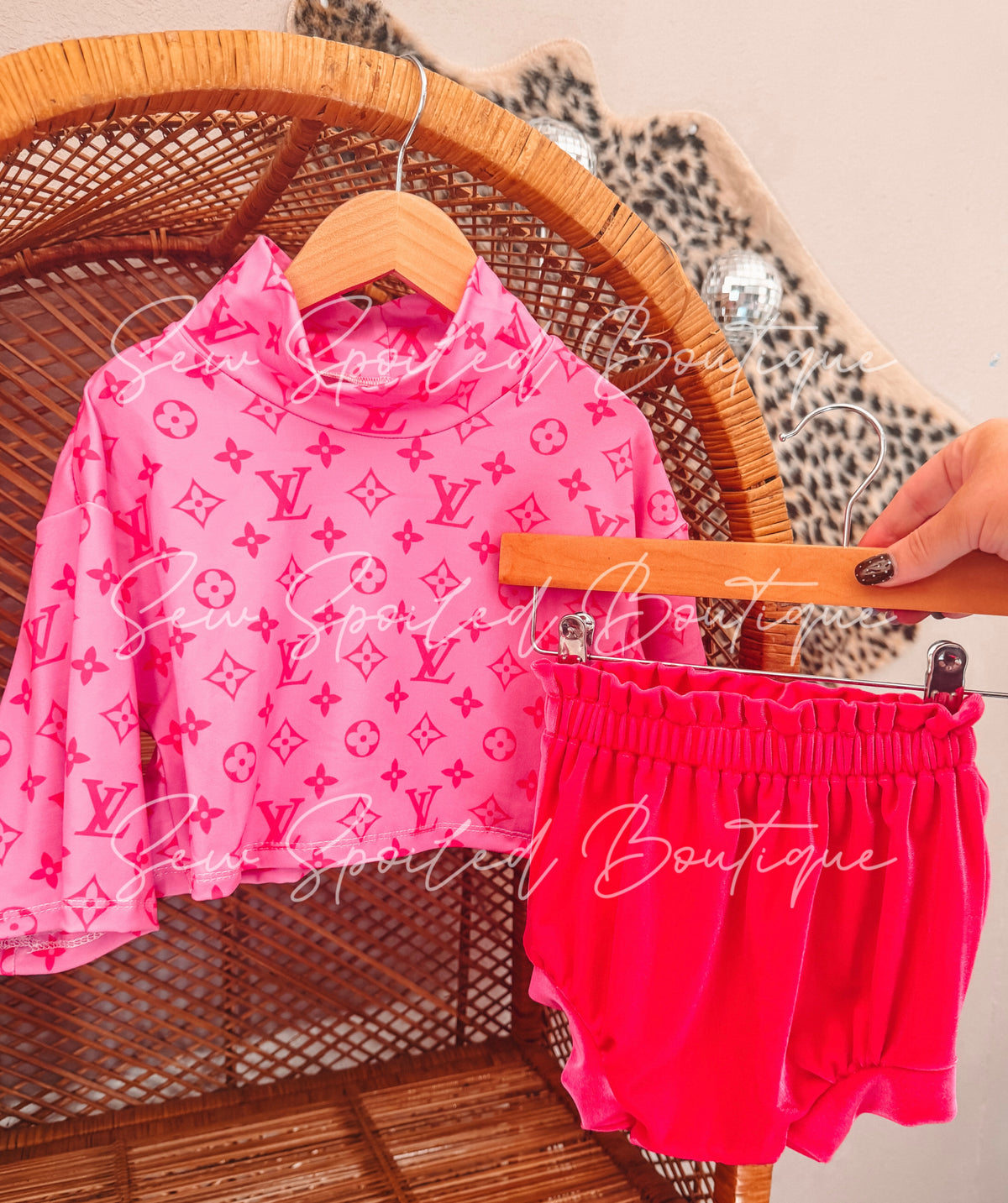 2T Mock Neck Sweater & Bloomers