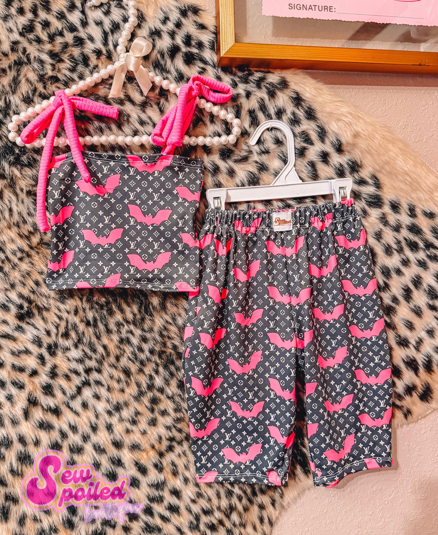 12/18M Tube Top w/Straps & Barrel Pants