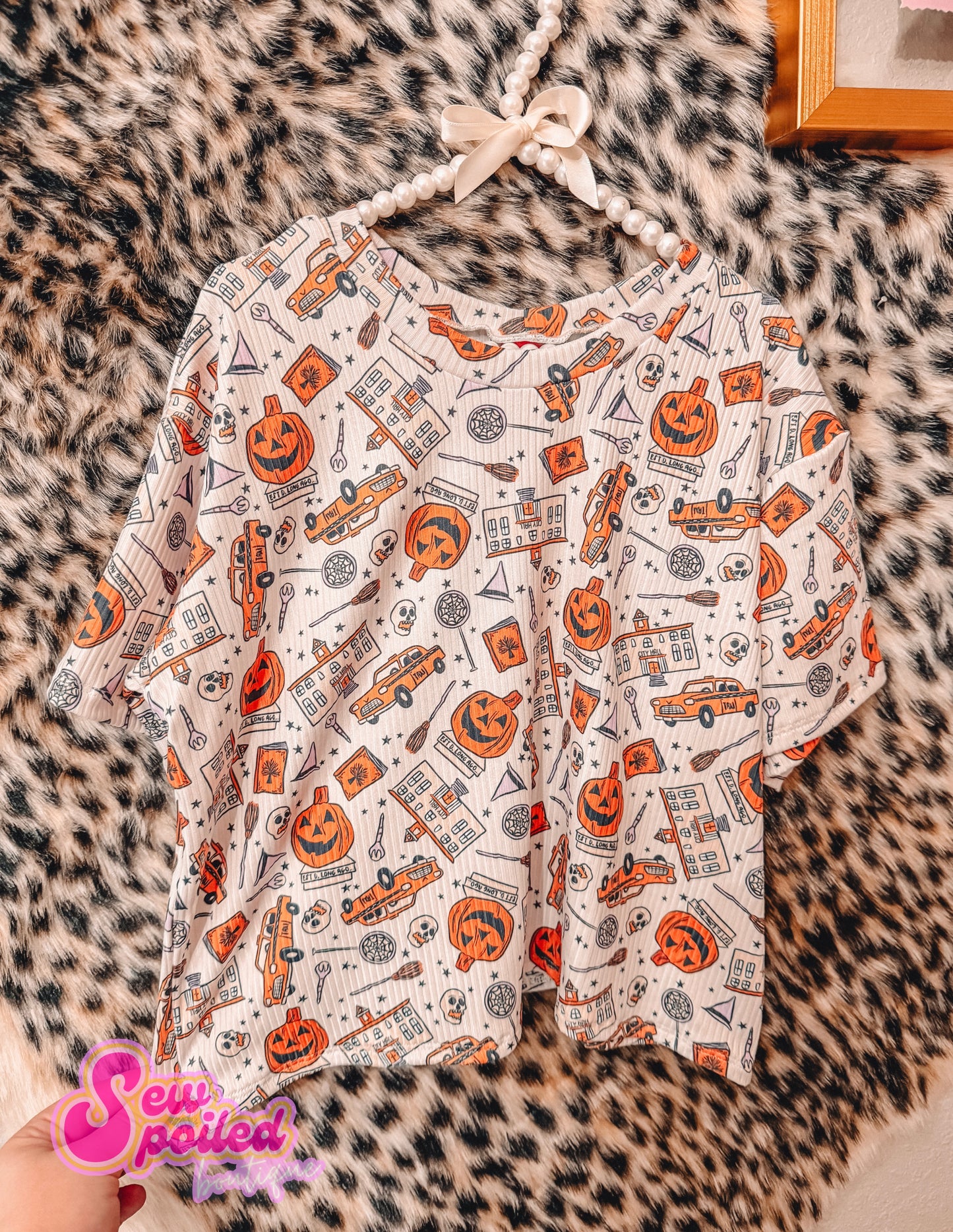 5T Oversized Halloween Town Tee