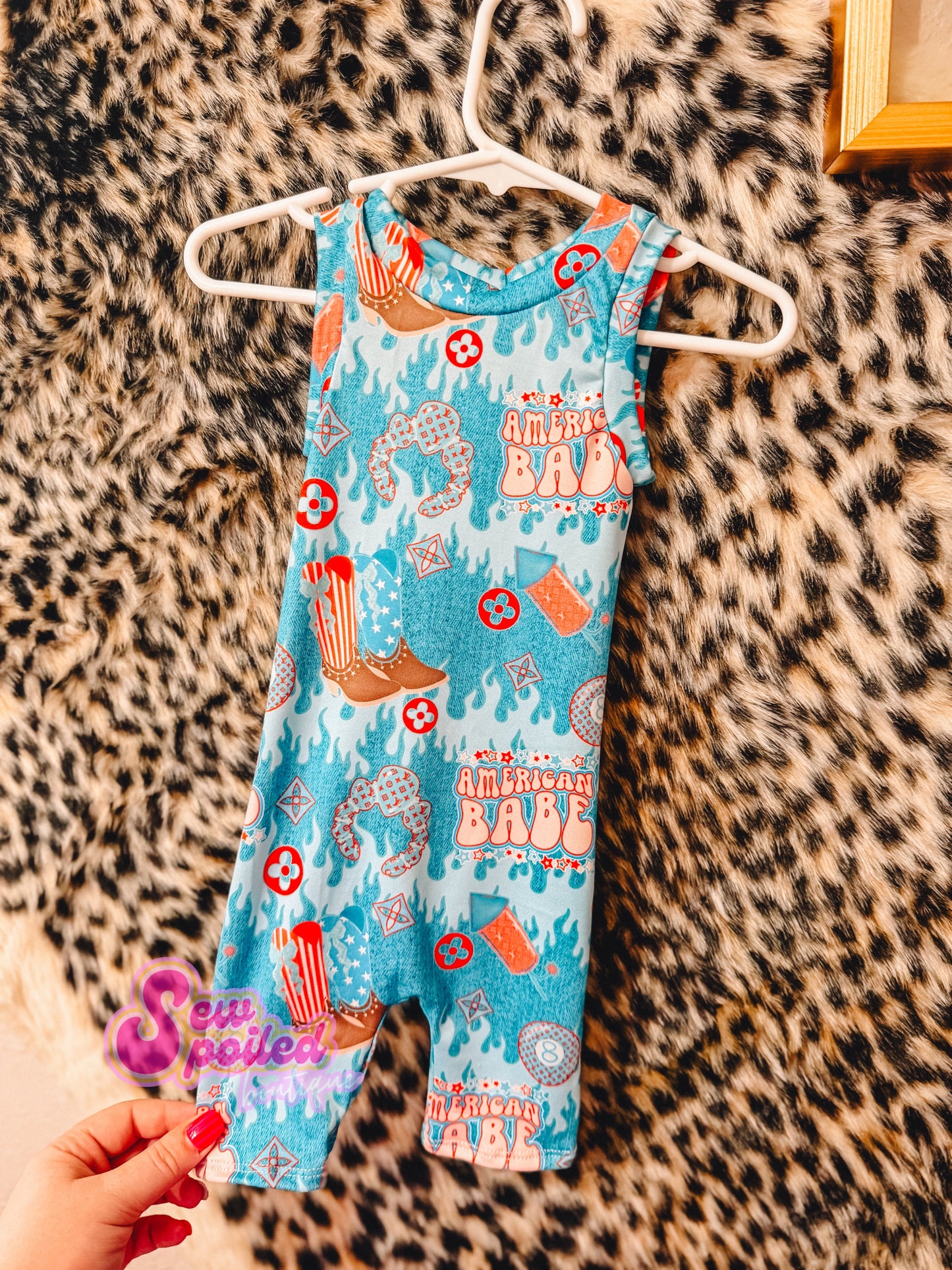 9/12M Ollie Romper