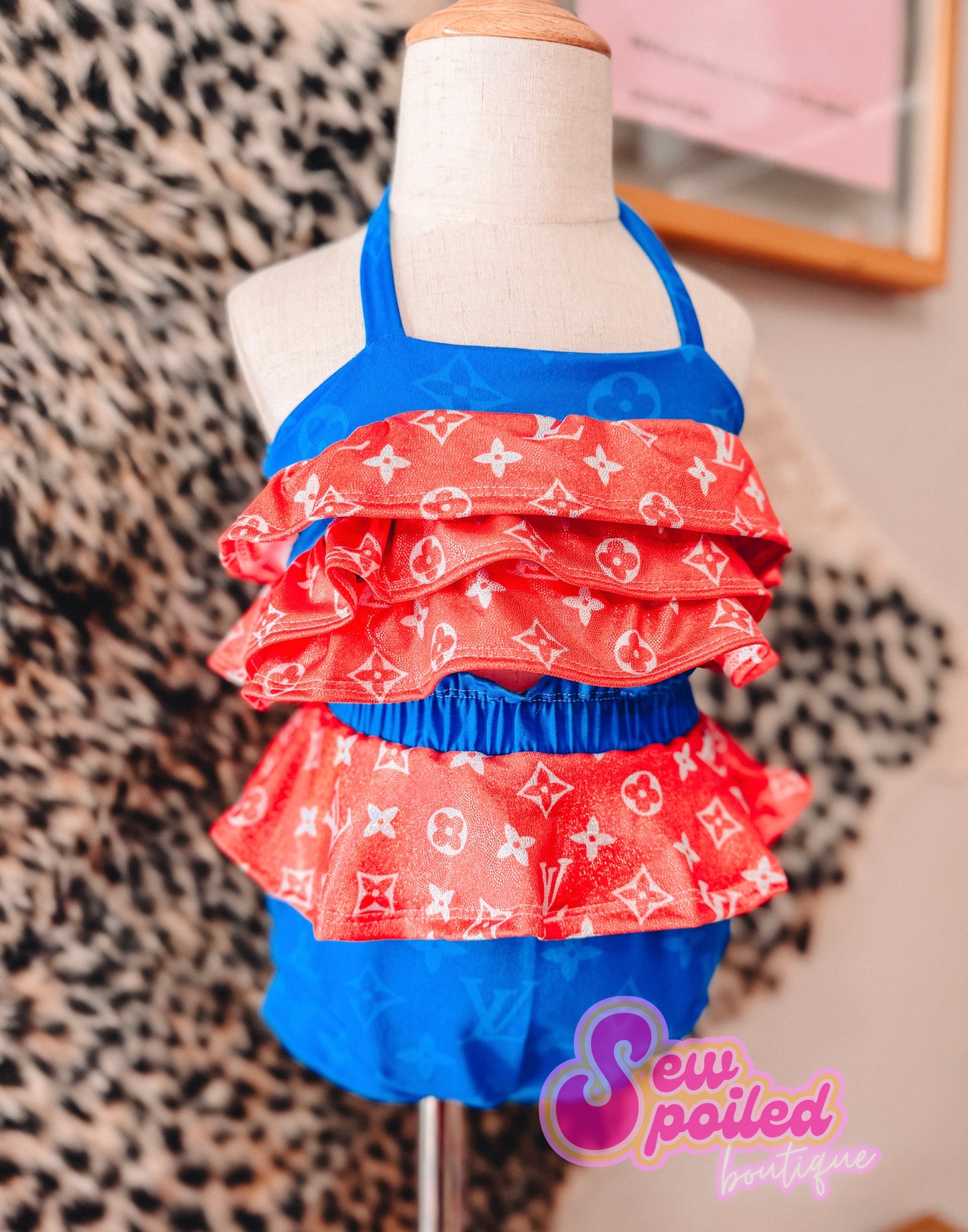 12/18M Scarlett Top & Skirted Bloomers